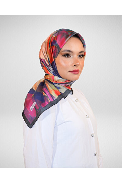 Akel Μοτίβο ψηφιακού κρυστάλλου σε κασκόλ – Αντιολισθητικό, λαμπερό και καθημερινή κομψότητα