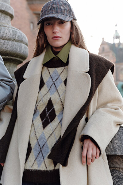 Manuka Baklava Patterned Knitwear Sweater Blue