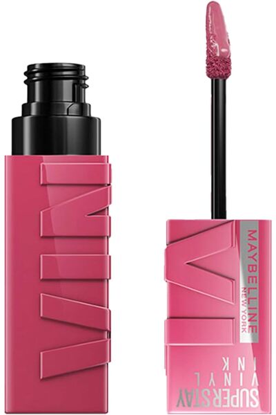 Maybelline New York Maybelline SuperStay Vinyl Ink High-Pigment Liquid Lipstick – Long-lasting, Smudge-proof, 0.14 fl