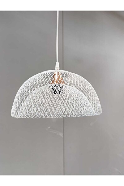 AVİZEM SEPET TEKLİ SİYAH ALTIN BEYAZ SARKIT AVİZE