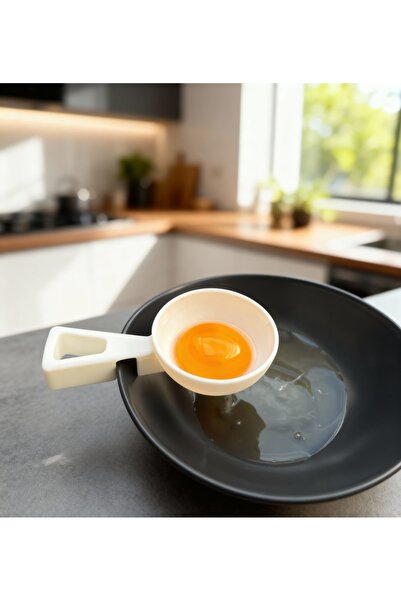 Famira Trading 2-Piece Egg Separator Set – Practical Egg Yolk and White Separator Tool, Easy-To-Use Kitchen Product