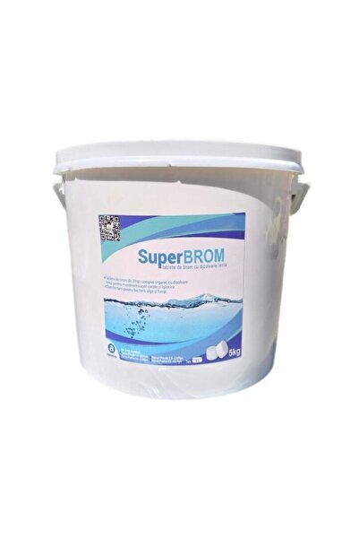 Aquatics Tablete de Brom cu Dizolvare Lenta, SuperBrom (tab 20g) 5kg
