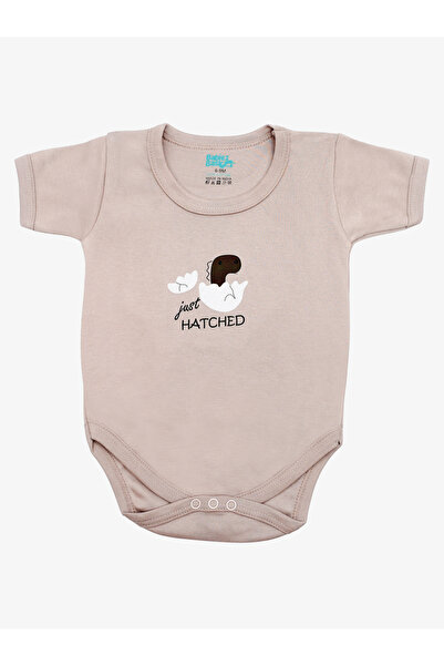 Babies Basic By Styli 5-Piece 100% Cotton Bib, Romper, Mittens, Cap and Sleepsuit Set