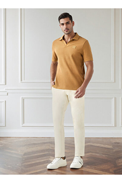 FAV Men's Slim Fit Cotton Blend Chinos