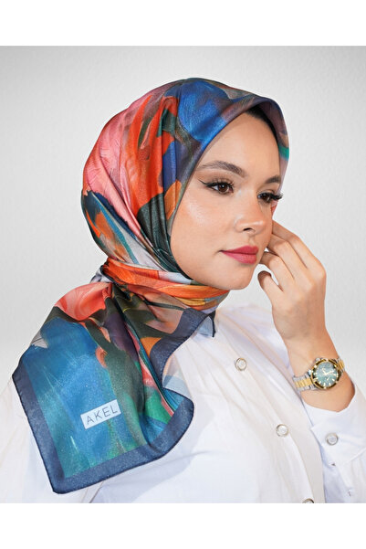 Akel Μοτίβο ψηφιακού κρυστάλλου σε κασκόλ – Αντιολισθητικό, λαμπερό και καθημερινή κομψότητα