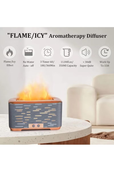 DLC .32513 Flame Effect Aroma Diffuser