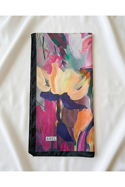 Akel Μοτίβο ψηφιακού κρυστάλλου σε κασκόλ – Αντιολισθητικό, λαμπερό και καθημερινή κομψότητα