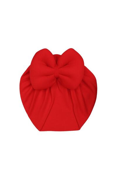 BYS BABY FASHION Newborn Baby Girl / Girl Child Double Layer Bonnet with Bow Is Suitable for Use between 0-12 Months