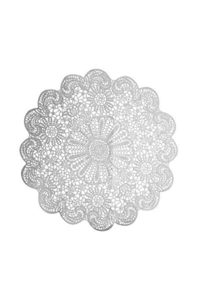 ONE KADO 6-Piece American Dinner Plate Set Spiry Round Gold (Gold)