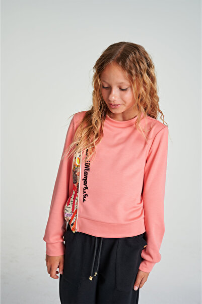 Lia Lea Girl Pink Sweatshirt