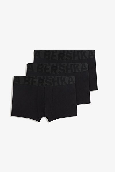 Bershka Geniş belli 3'lü boxer paketi