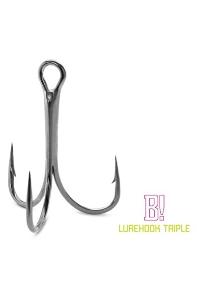 DELPHİN Cârlig B! LureHook TRIPLE - 6 bucăți