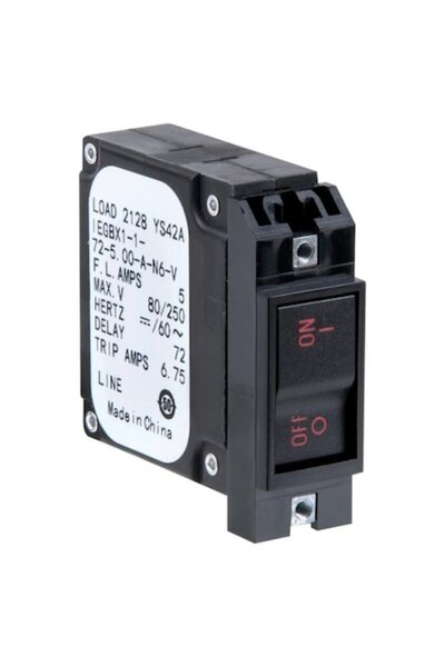 OSCULATI Lever switch for flush mounting, horizontal mounting 10 A,