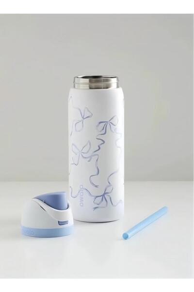 owala Freesip Insulated Stainless Steel Water Bottle 24oz Blue Tie