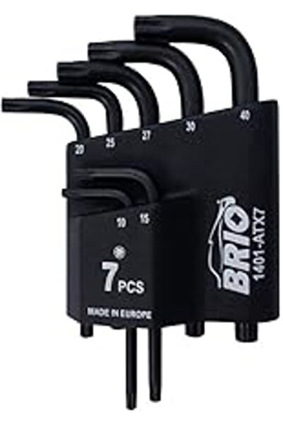 Tuncel Store طقم مفاتيح بريو ألين توركس قصير 7 قطع T10-T40