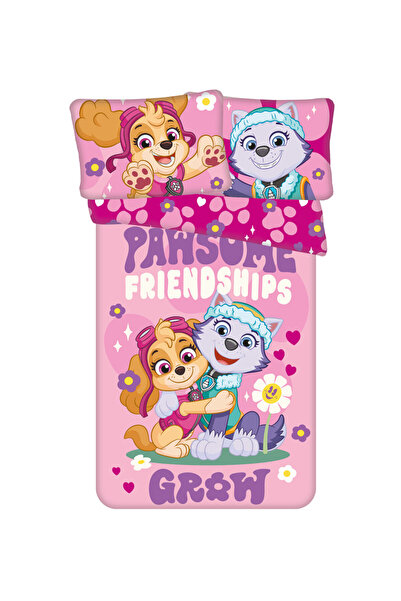 PATRULA CATELUSILOR Patrula Cățelușilor Pawsome husa de pat pentru copii 100×...