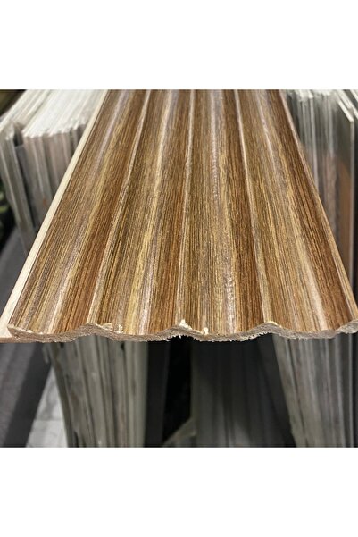 DECOTARZ OVAL POLİMER LAMBİRİ AHŞAP 15*290 CM