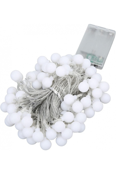 MaffStuff LED Installation 6m, 40 Warm Light Bulbs – Terrace, Garden, Room Decor