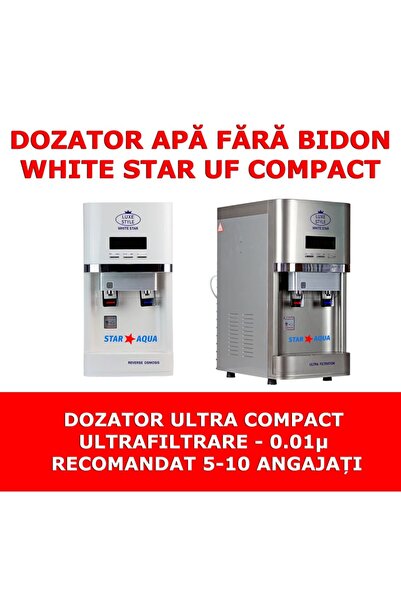 Krausen White STAR UF - - Bottleless Water Dispenser - 0.01 microns