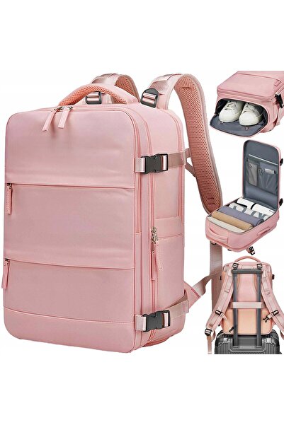 zola Airplane travel backpack, 40x30x20 cm, 12 pockets and compartments, shoe space, USB