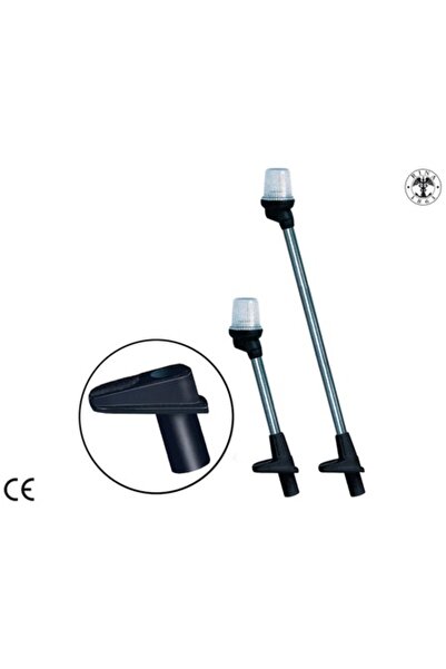 GFN Stâlp de iluminat detașabil, oțel inoxidabil AISI 316, lungime 1050 mm