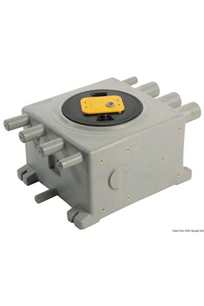 OSCULATI Whale water tank with integrated IC sensor, 350x260x180 mm, 12/24V, 8.1 liters