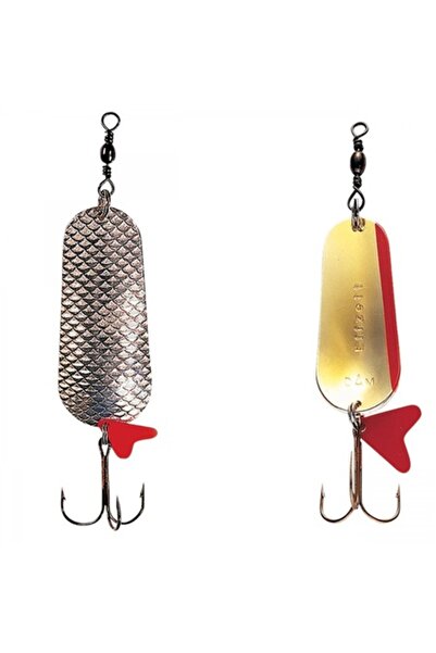 DAM EFFZETT Lingură cântar argintiu-auriu, 6 g, 3,2 cm