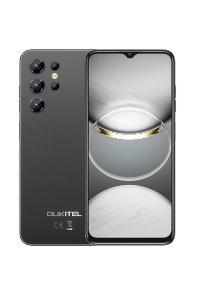 oukitel C1 (2025) Unlocked Phone Octa-Core 16GB RAM+128GB 5150mAh Android 15 Black