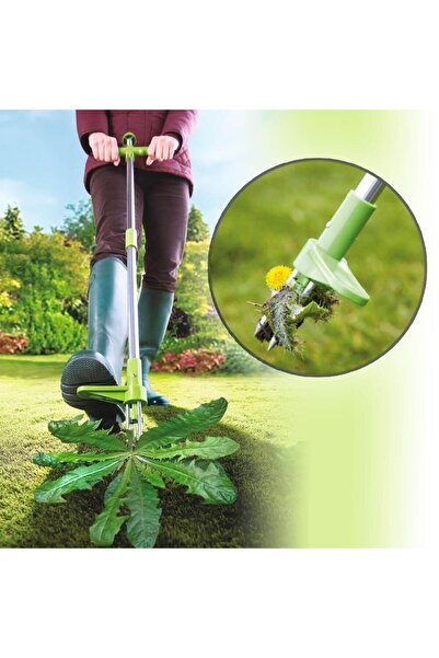 Universal Extractor manual de buruieni și rădăcini metalice cu mâner lung și ergonomic pentru grădină