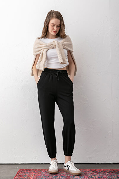 Pantastic Jeans بنطلون رياضي طويل مرن للنساء ذو خصر عالٍ وجيوب ونسيج ناعم من ...