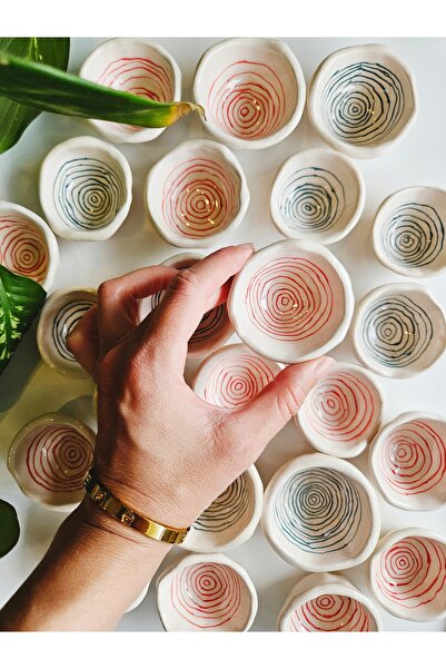 WEBBMODA Handmade Turkish Delight Serving Tray 4 Pcs