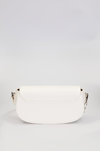 Levidor Τσάντα ώμου με λεπτομέρεια αξεσουάρ λευκής κλειδαριάς