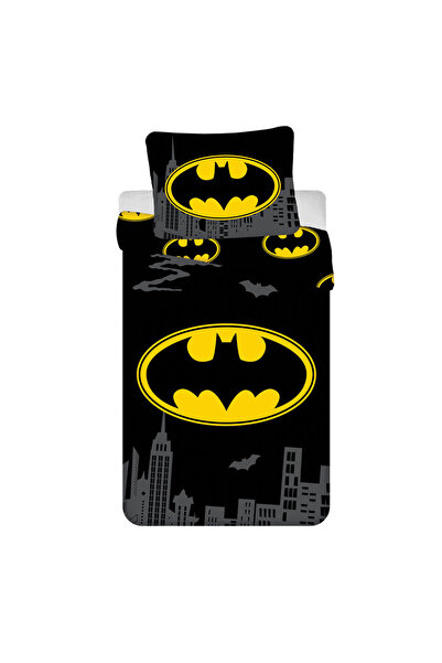 Batman The Emblem Bedding Set 140×200cm, 70x90 cm