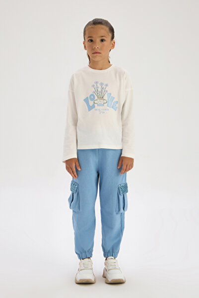 Tyess Girl Ecru Tshirt