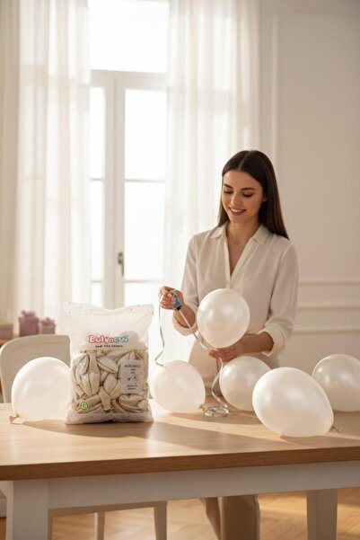 Cadde Süs بالون معدني ملون 10 قطع