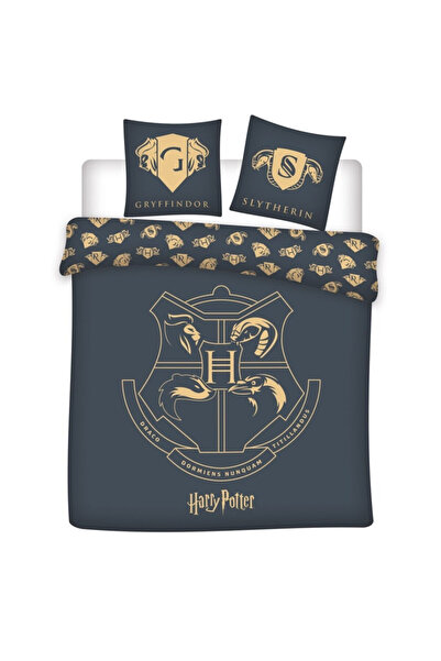 Harry Potter Grey double duvet cover, double 240×220cm, 63x63 cm Microfiber