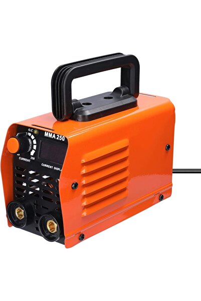 Morelian MMA-250 Mini Metal Home Welding Machine, DC, Orange, Stainless Steel