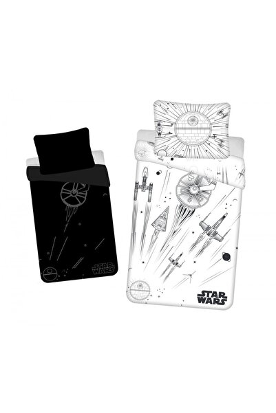 Star Wars Death Star Phosphorescent bedding 140×200 cm, 70x90 cm