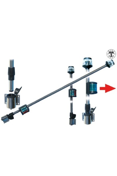 GFN Lighting pole for lateral mounting