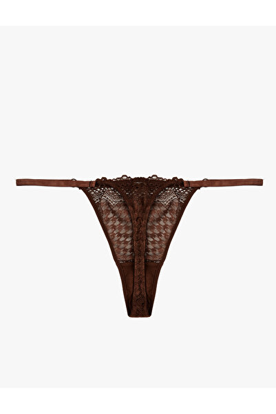 Koton Σλιπ με λεπτομέρεια από δαντέλα από μείγμα βισκόζης