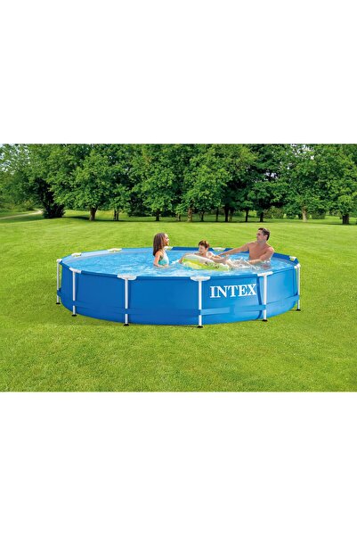Intex 366cm*76cm Metal Frame Pool Set
