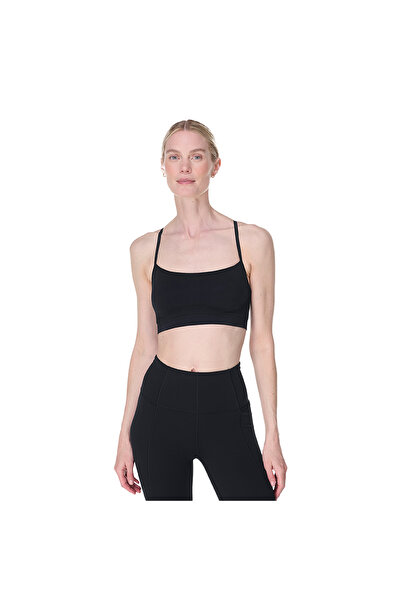 Sweaty Betty حمالة صدر يوجا سوداء للنساء من Spirit Restored حمالة صدر يوجا للنساء SB9610-001