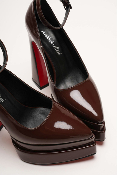 Ayakkabı Ateşi Double Platform Special Design Women's Shoes Rigels