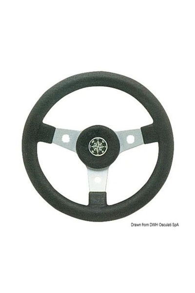 OSCULATI Volan Delfino OSCULATI, Negru, 310 mm