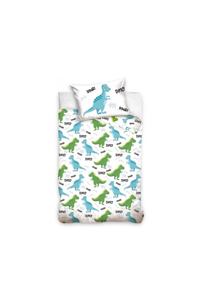 Dinozaur Roar lenjerie de pat pentru copii grădiniță 100×135 cm, 40×60 cm
