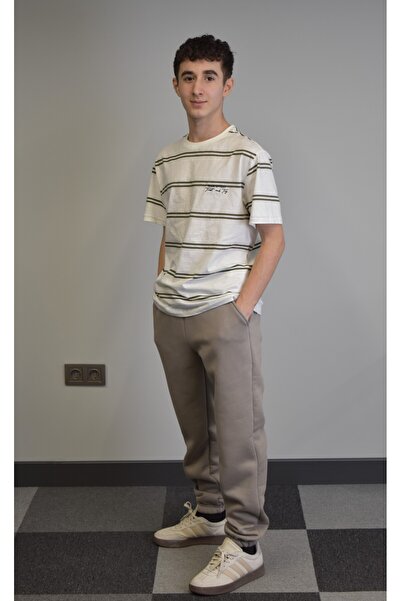 Banadamoda Unisex Φούτερ από βαμβάκι με 3 κλωστές με μαλακή υφή και φλις εσωτερικά