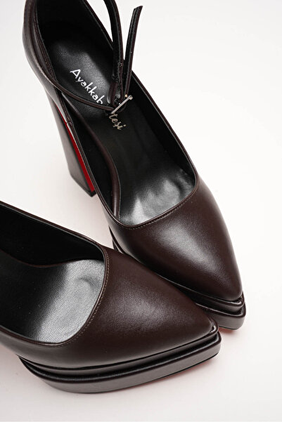 Ayakkabı Ateşi Double Platform Special Design Women's Shoes Rigels