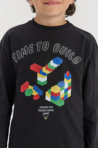 Nebbati Boy Black Tshirt