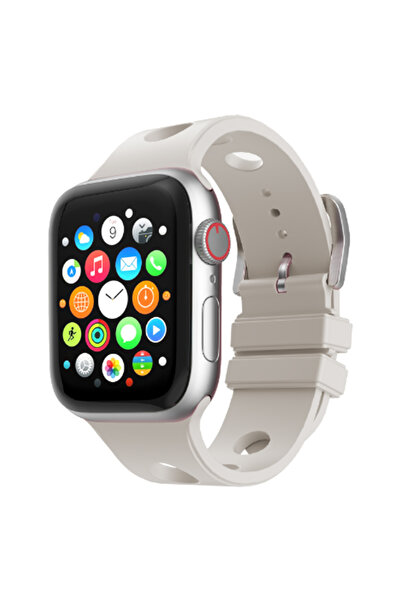 HTstore Watch 10 46mm Hollowed-Out Design Zore Krd-147 Silicone Band-Starlight