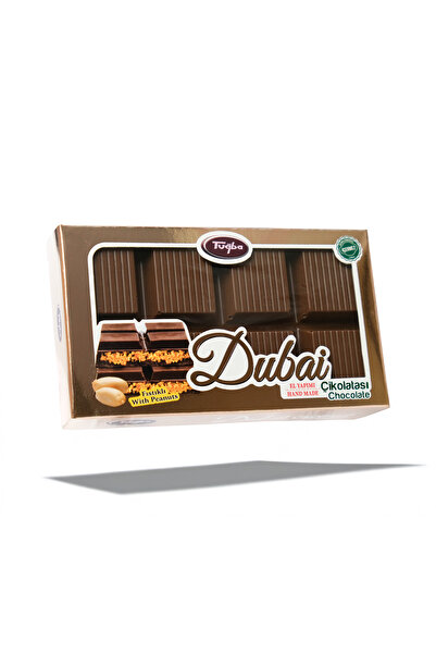Tuğba Kuruyemiş Yer Fıstıklı Dubai Çikolatası 180 gr